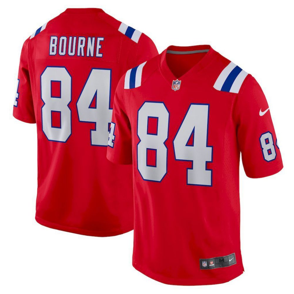 NFL New England Patriots Jeysey BOURNE #84