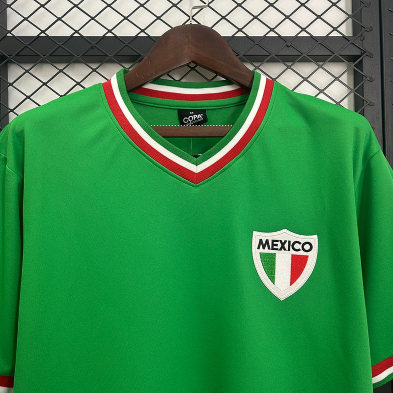 Retro Mexico 1970 home  jersey Fan Version