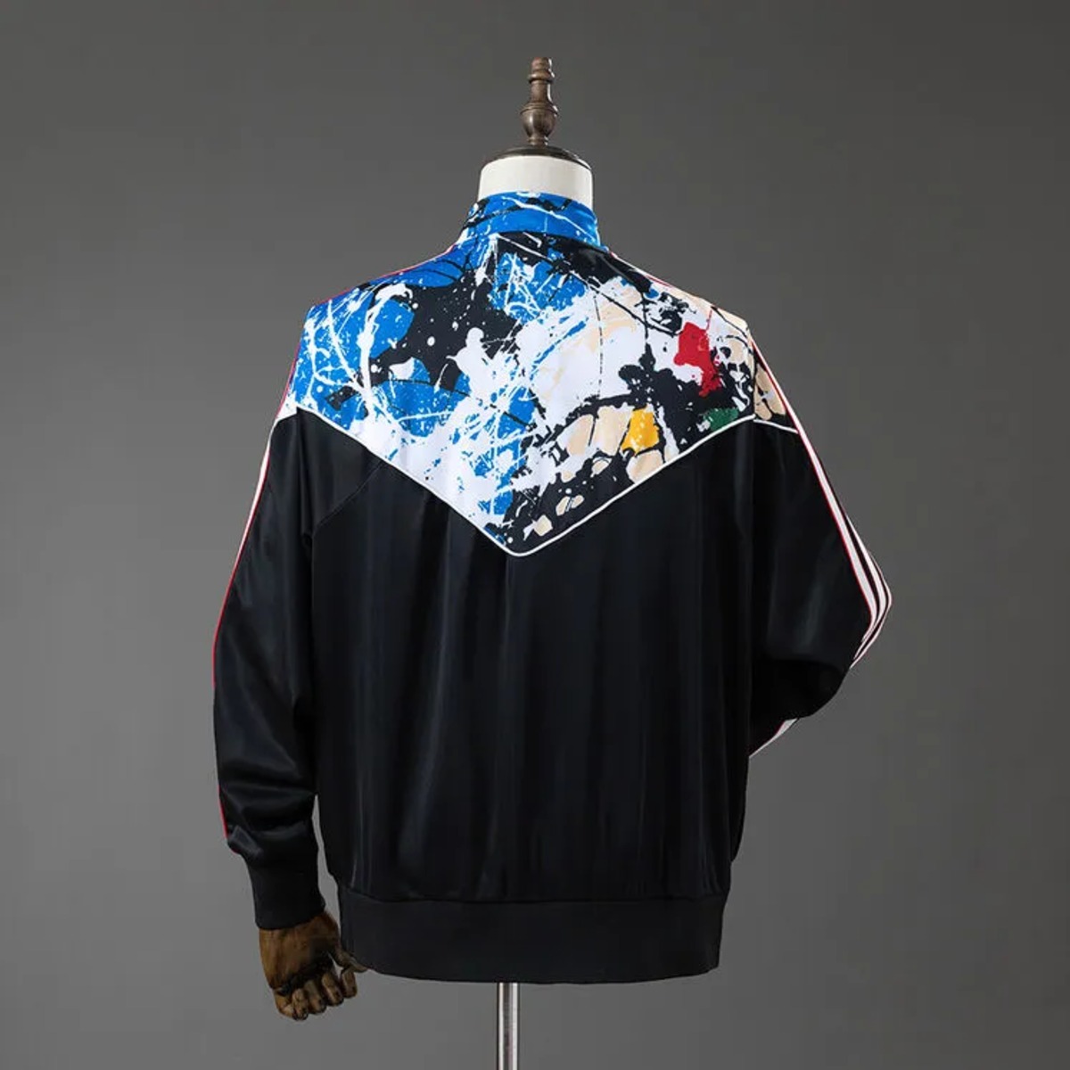 2026 Manchester United CO-Branded Black Windbreaker Sport Unifom