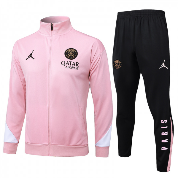 2024/25 Paris Pink Jacket Training Suit Set Football Team Shirt Sports Fashion