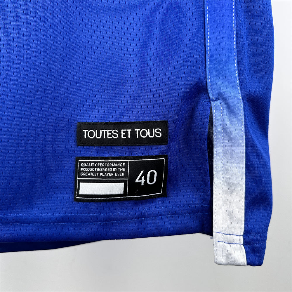 NBA France 2024 Olympic Games Blue jersey WEMBANYAMA#32 S-XXL