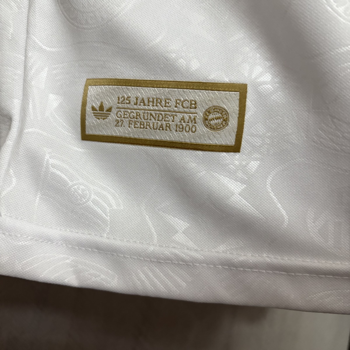 2025/26 Bayern Munich 125th Anniversary White Jersey Fan Version