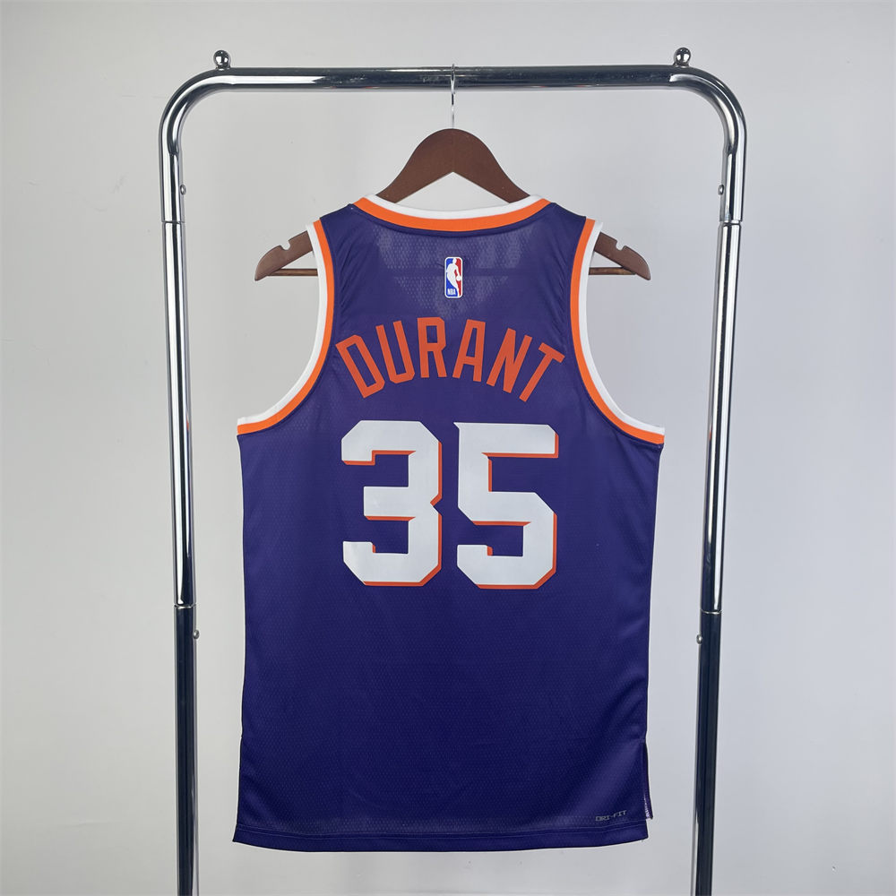 NBA Phoenix Suns DURANT#35 2024 Purple Jersey S-XXL