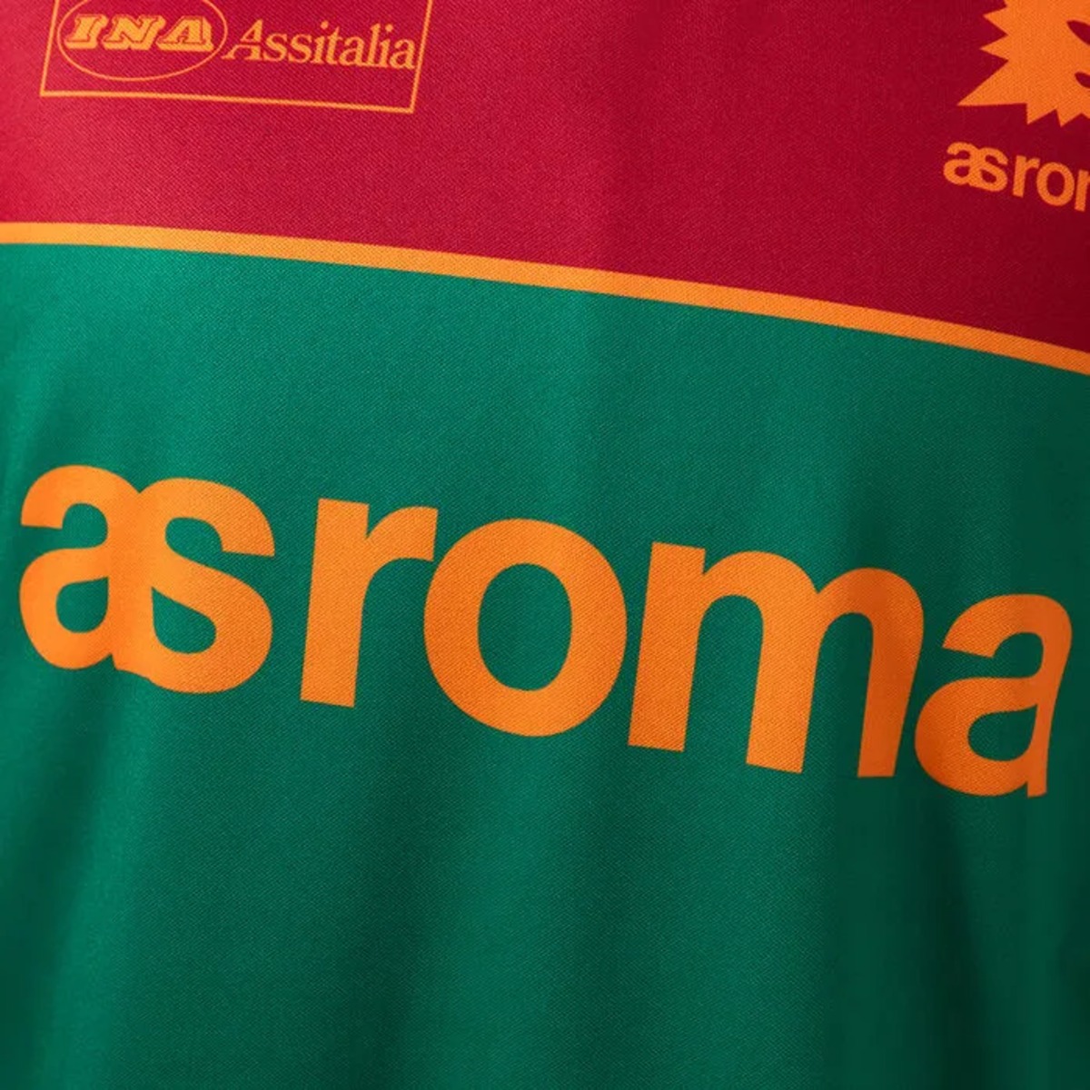 Retro AS Roma 1995/96 Pre-Match Jersey Fan Version