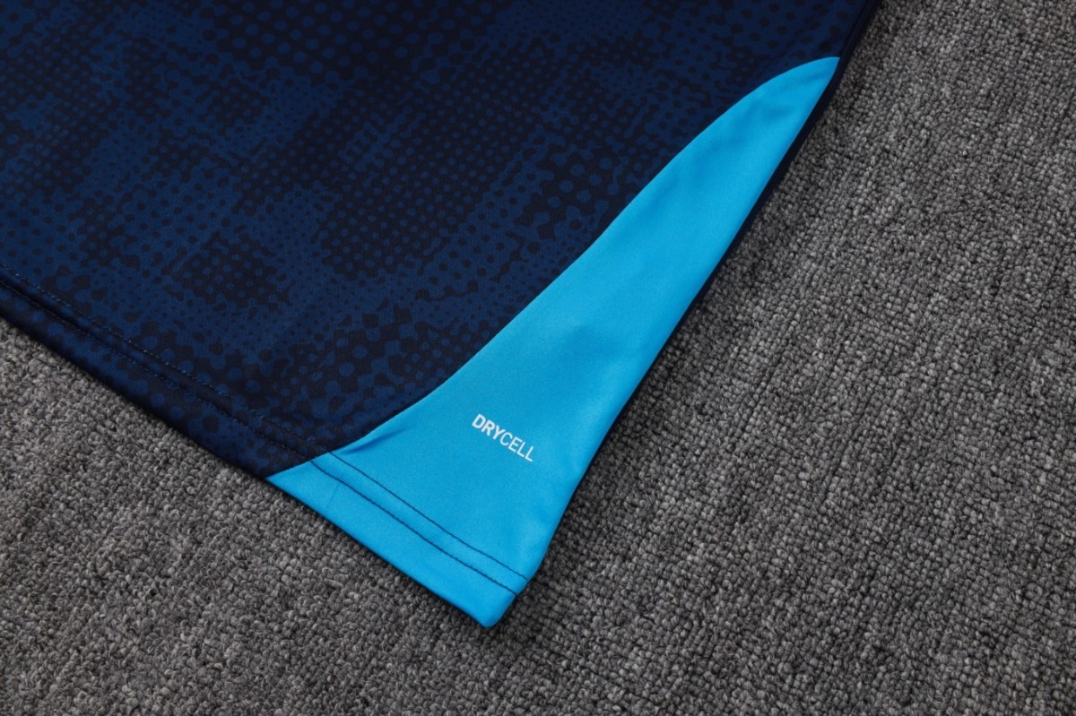 2026 Marseilles Cyan Training Set Shirt and Shorts