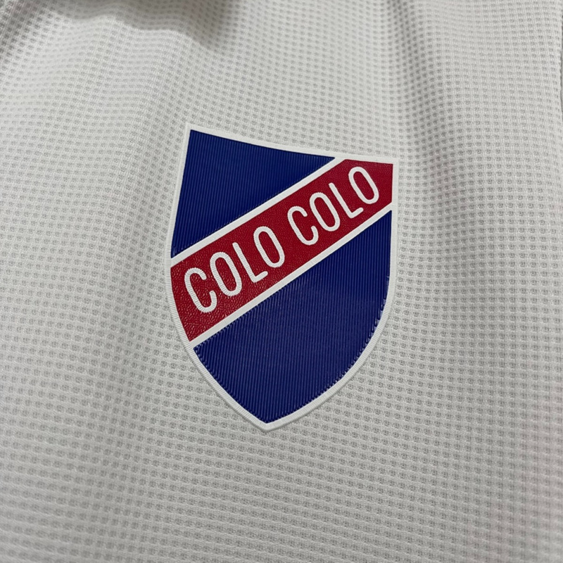 2025/26 Colo Colo 100th Anniversary Edition White Jersey Fan Version