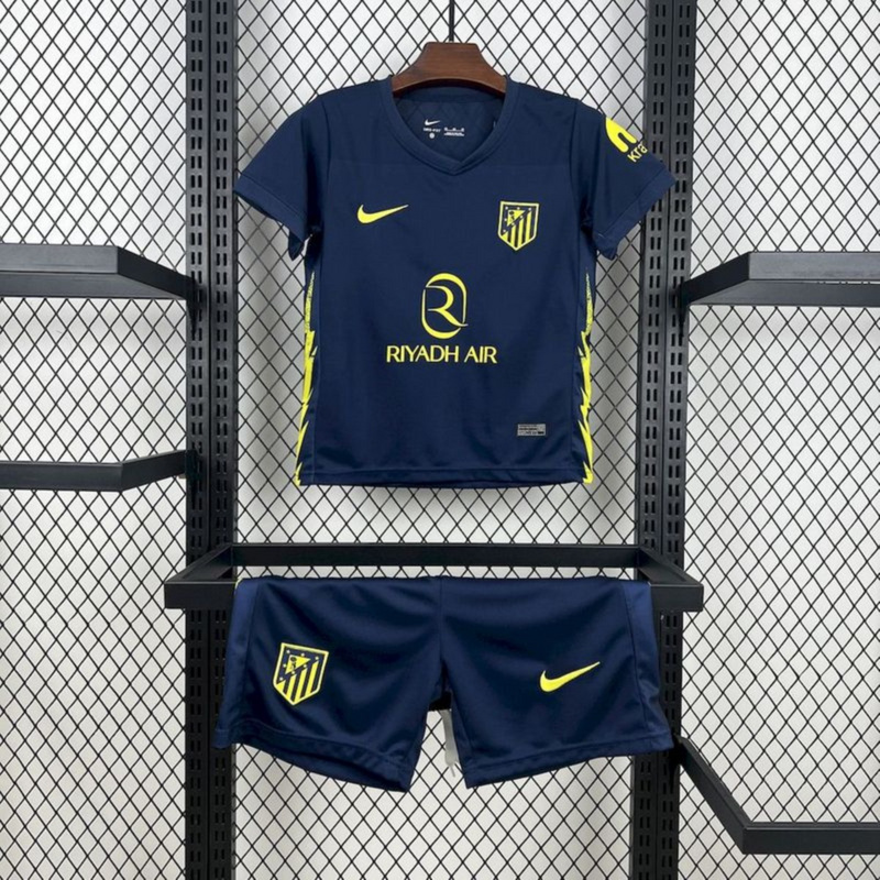 2025/26 Atletico Madrid Away jersey kids Kits size: 16-28