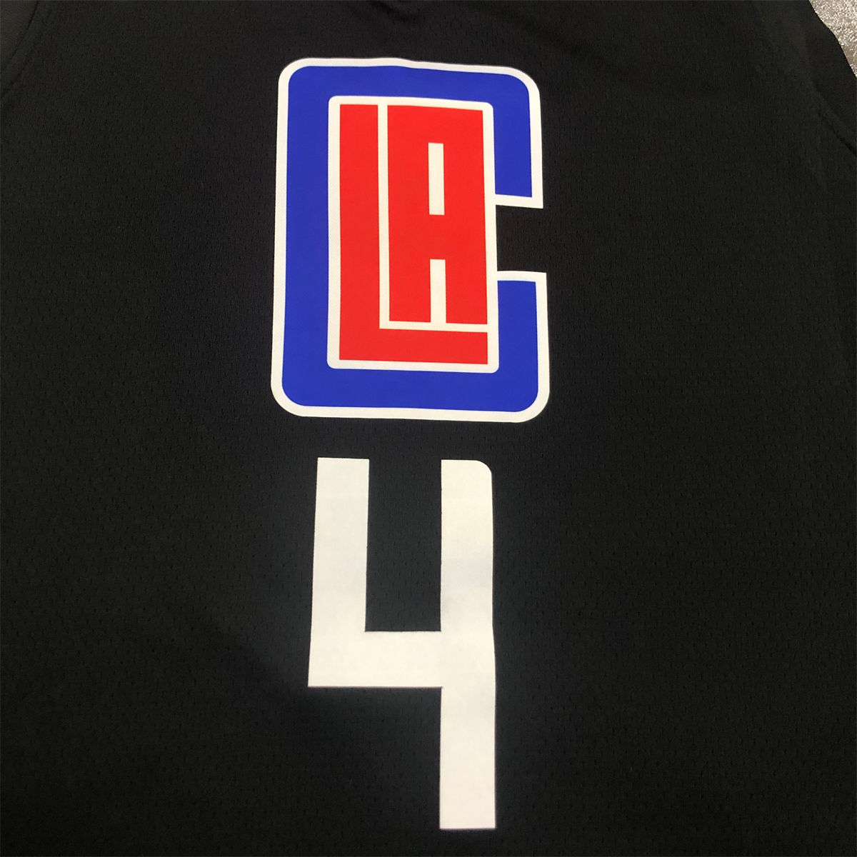 NBA Los Angeles Clippers V-Neck Black Jersey RONDO#4 S-XXL