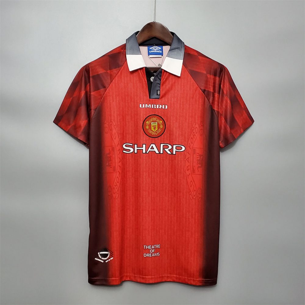 Retro Manchester United 1996 home jersey Fan Version