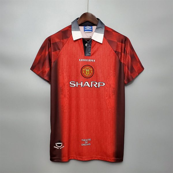 Retro Manchester United 1996 home jersey Fan Version