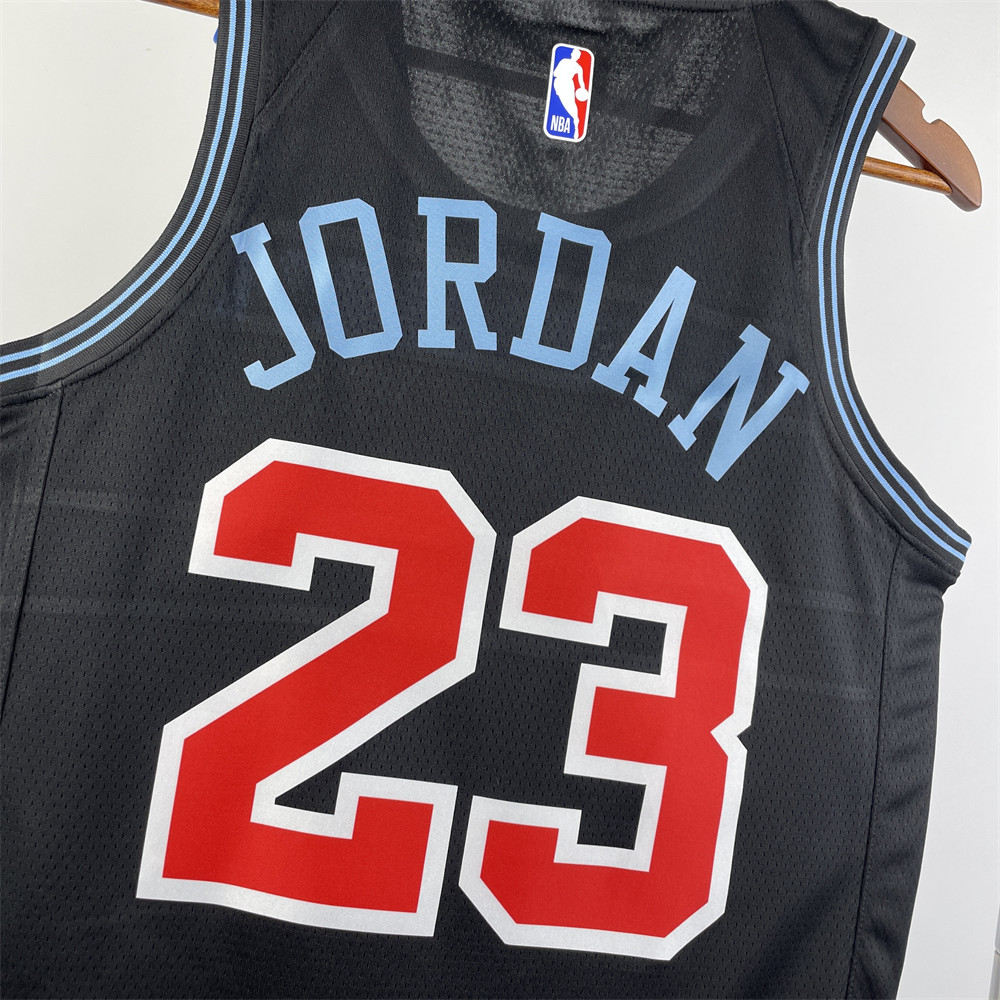 NBA Chicago Bulls JORDAN#23 2019 Black JORDAN Edition Swingman Jersey S-XXL