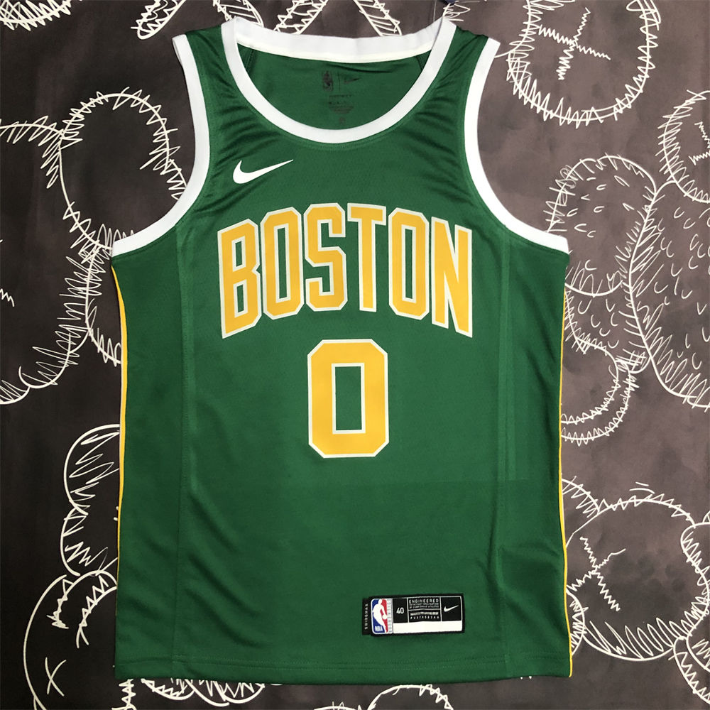 NBA Boston Celtics Round Neck Green Jersey S-XXL