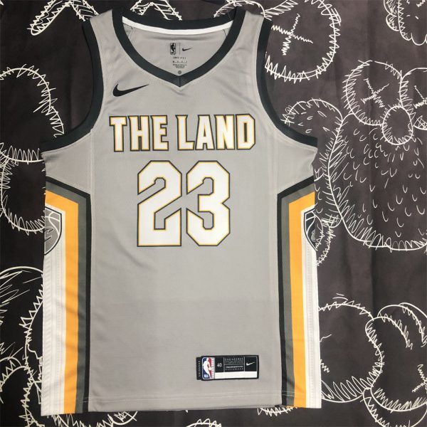 NBA Cleverland Cavaliers V-Neck Grey jersey S-XXL