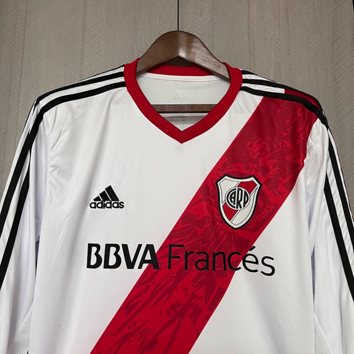 Retro River Plate 13/14 Home Long Sleeve jersey Fan Version