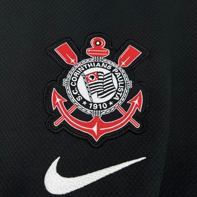 2025/26 Corinthians Special Edition Black jersey Fan Version