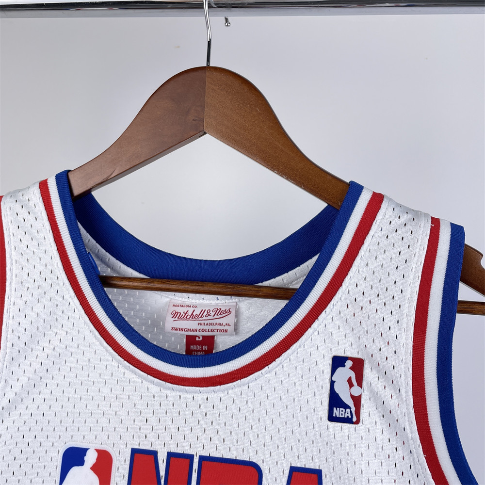NBA Retro 2003 All-Star White Jersey JORDAN#23 S-XXL