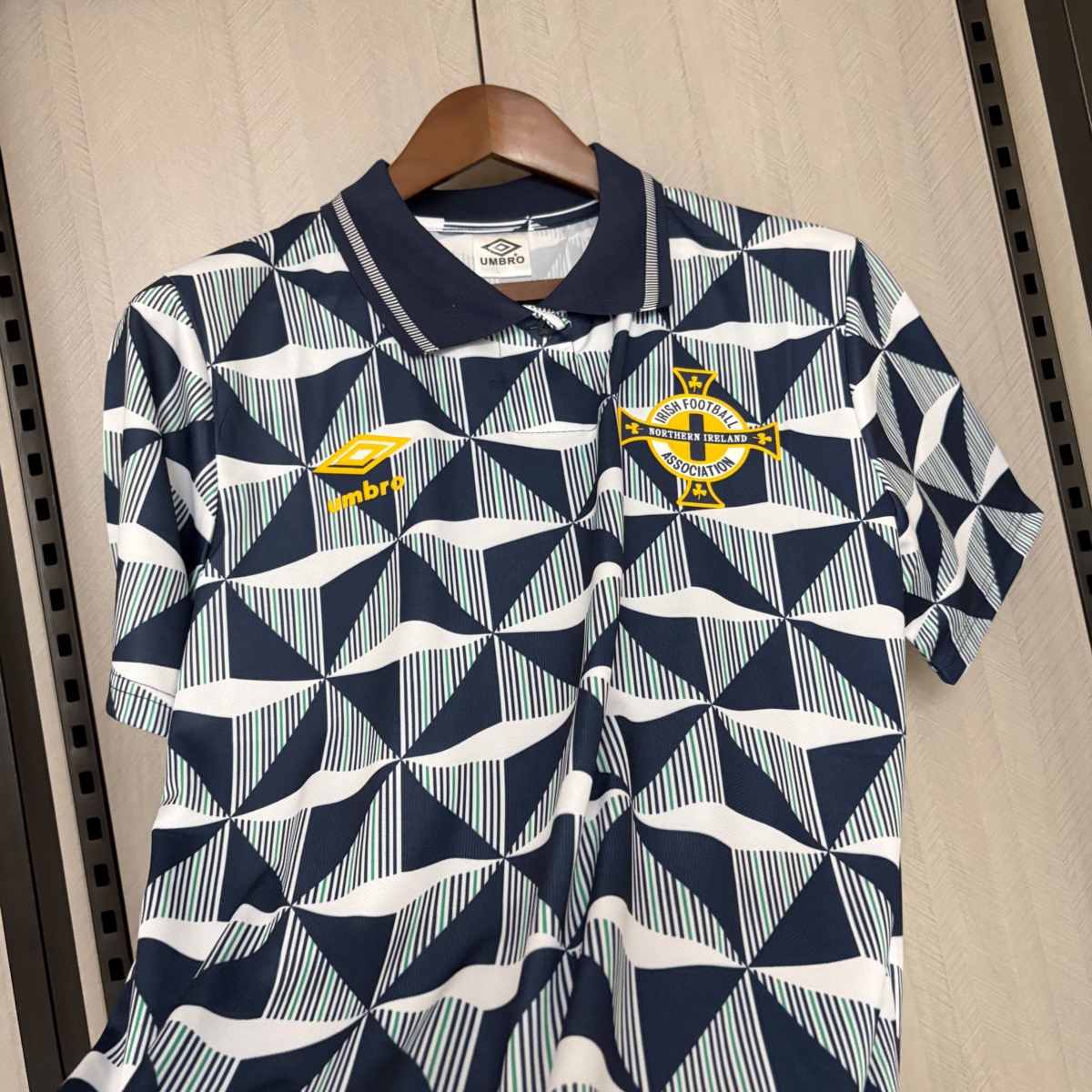 Retro Northern Ireland 1994 Away Jersey Fan Version