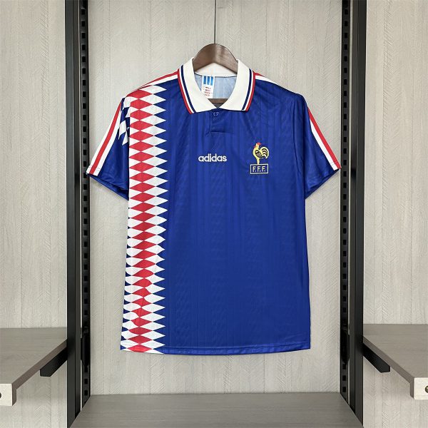 Retro France 1994 Home jersey Fan Version