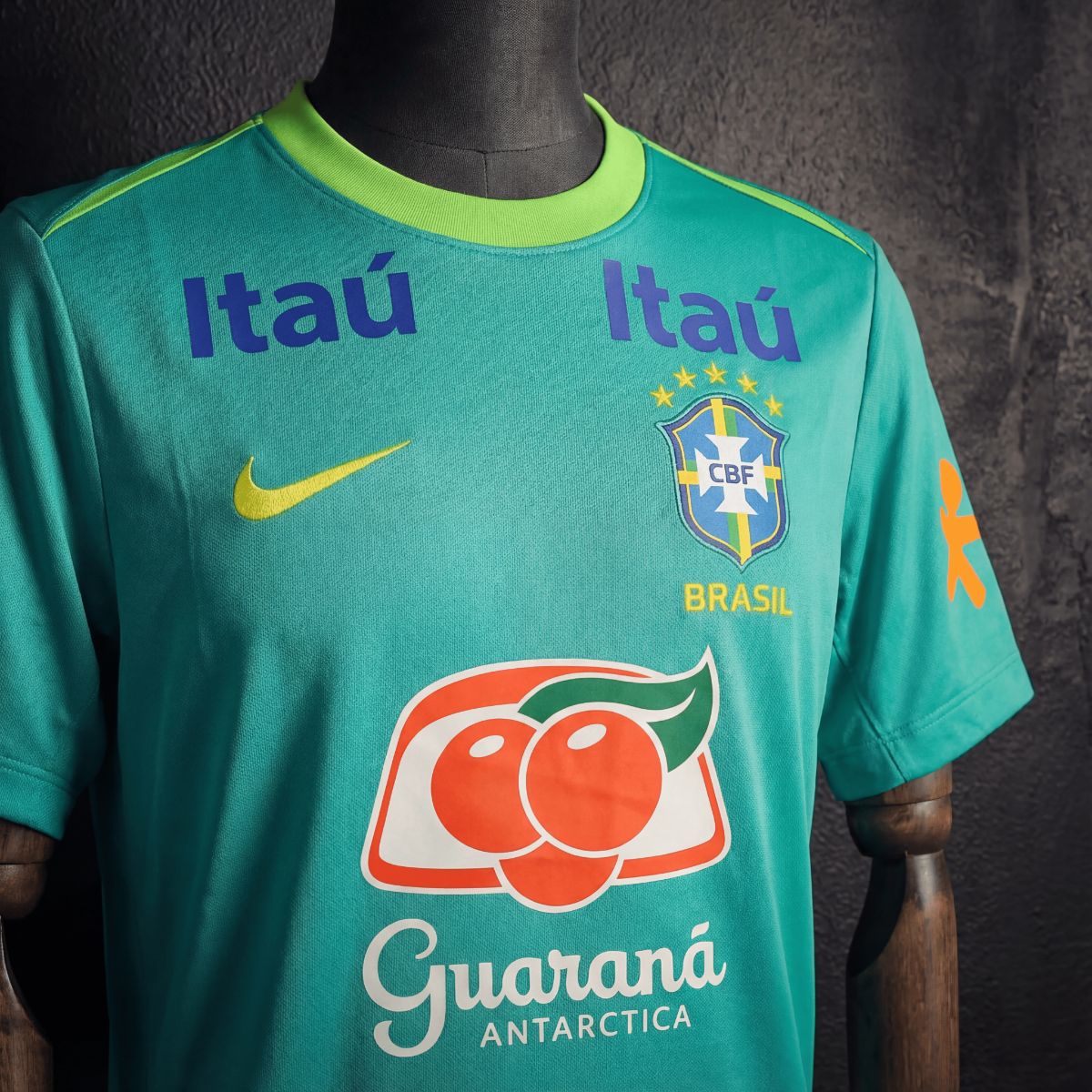 2024 Brazil Copa Edition Training Green jersey Fan Version