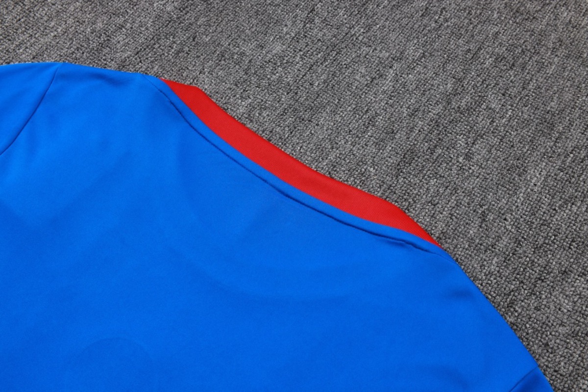 2026 PSG Blue-red Training Set Shirt and Shorts