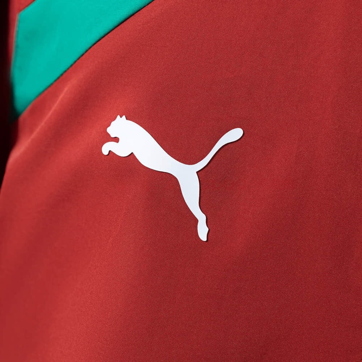 2026 Morocce Red and Green Reversible Windbreaker Sport Unifom