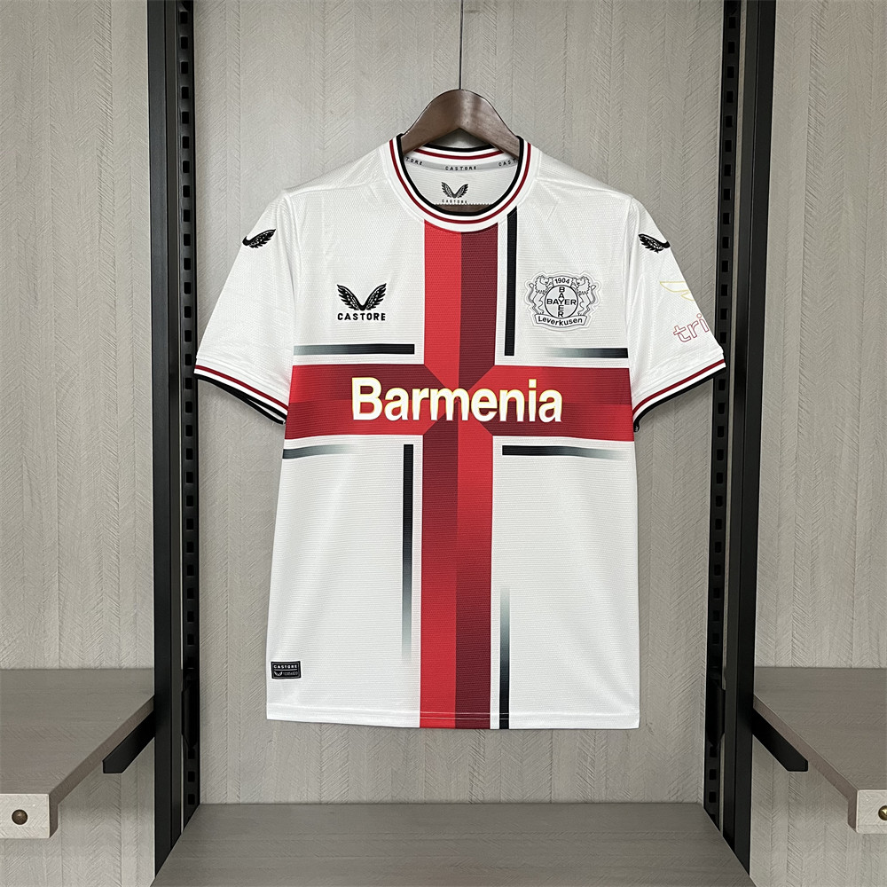 2024/25 Bayer 04 Leverkusen Away Jersey Fan Version