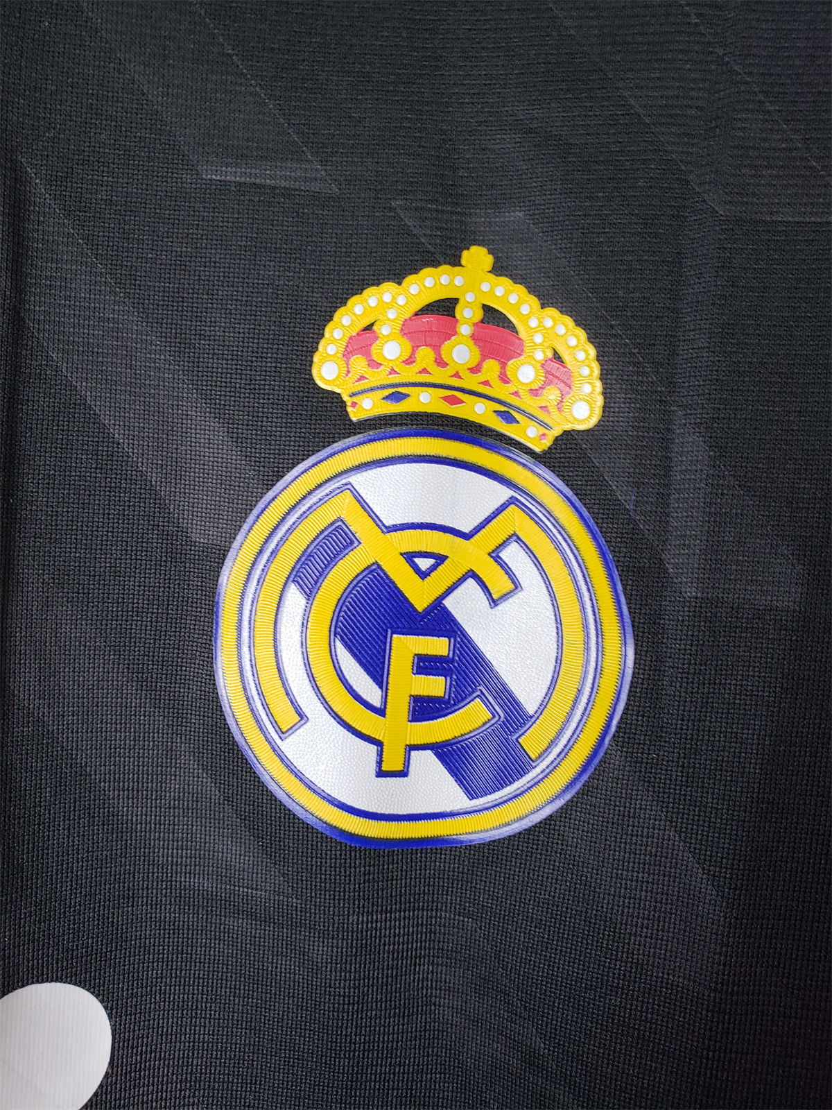 Retro Real Madrid 2012 black jersey Long Sleeves Fan Version