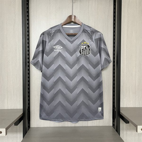 2024/25 Santos Pre-match training Grey jersey Fan Version