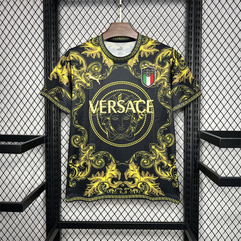 2022/23 Italy Versace Co-Branded Edition Pink Jersey Fan Version
