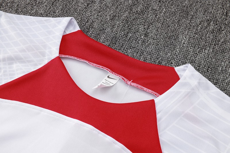 24/25 Liverpool White Training Set Shirt and Shorts