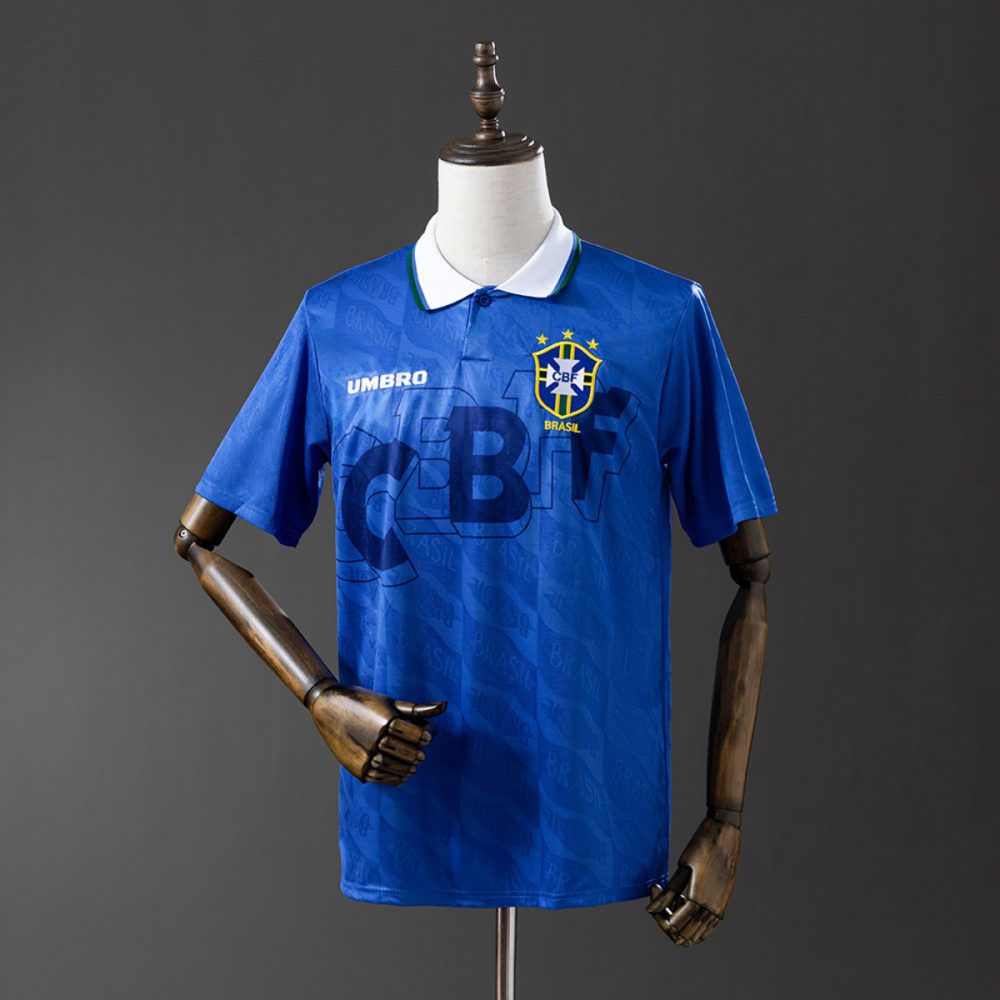 Retro 91/93 Brazil away jersey Fan Version