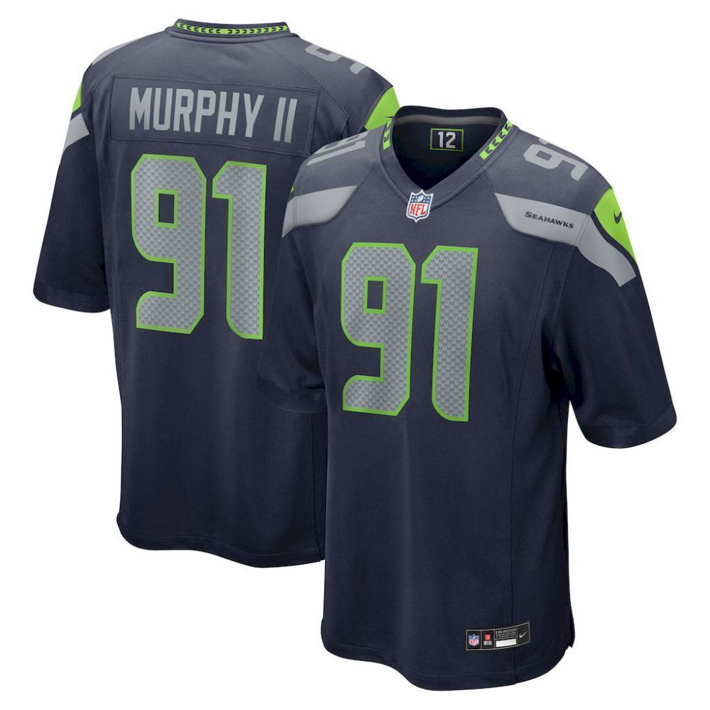 NFL Seattle seahawks Jeysey MURPHY II #91
