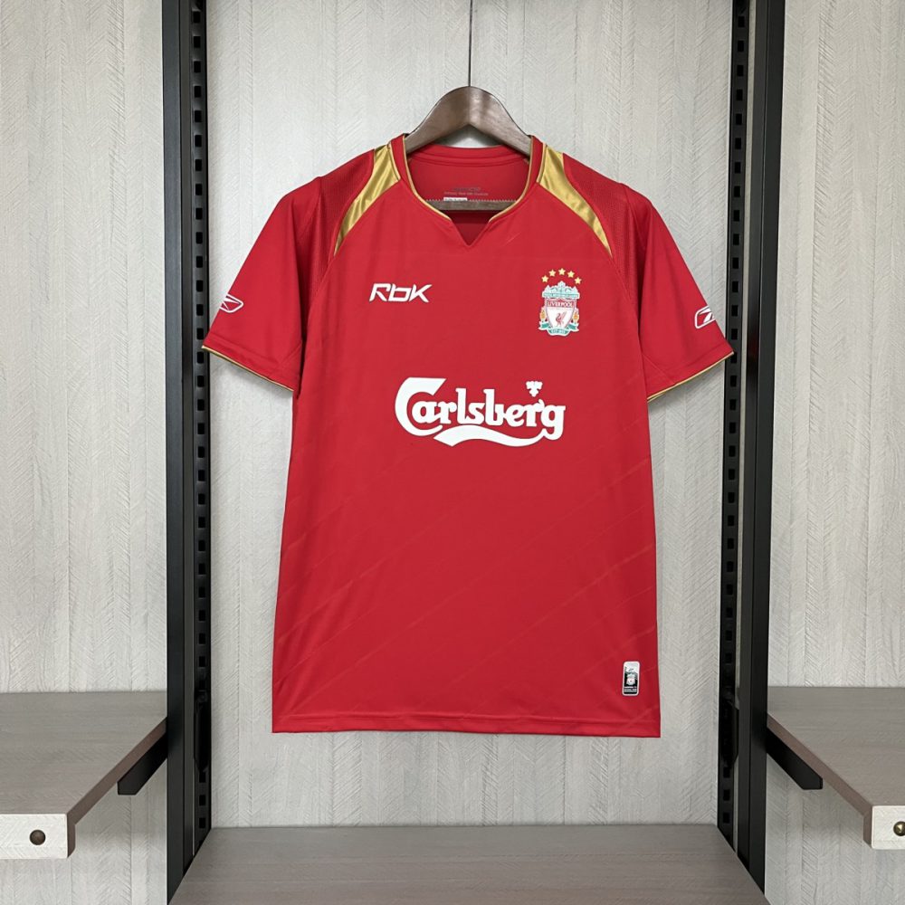Retro Liverpool 2005/06 Home jersey Fan Version