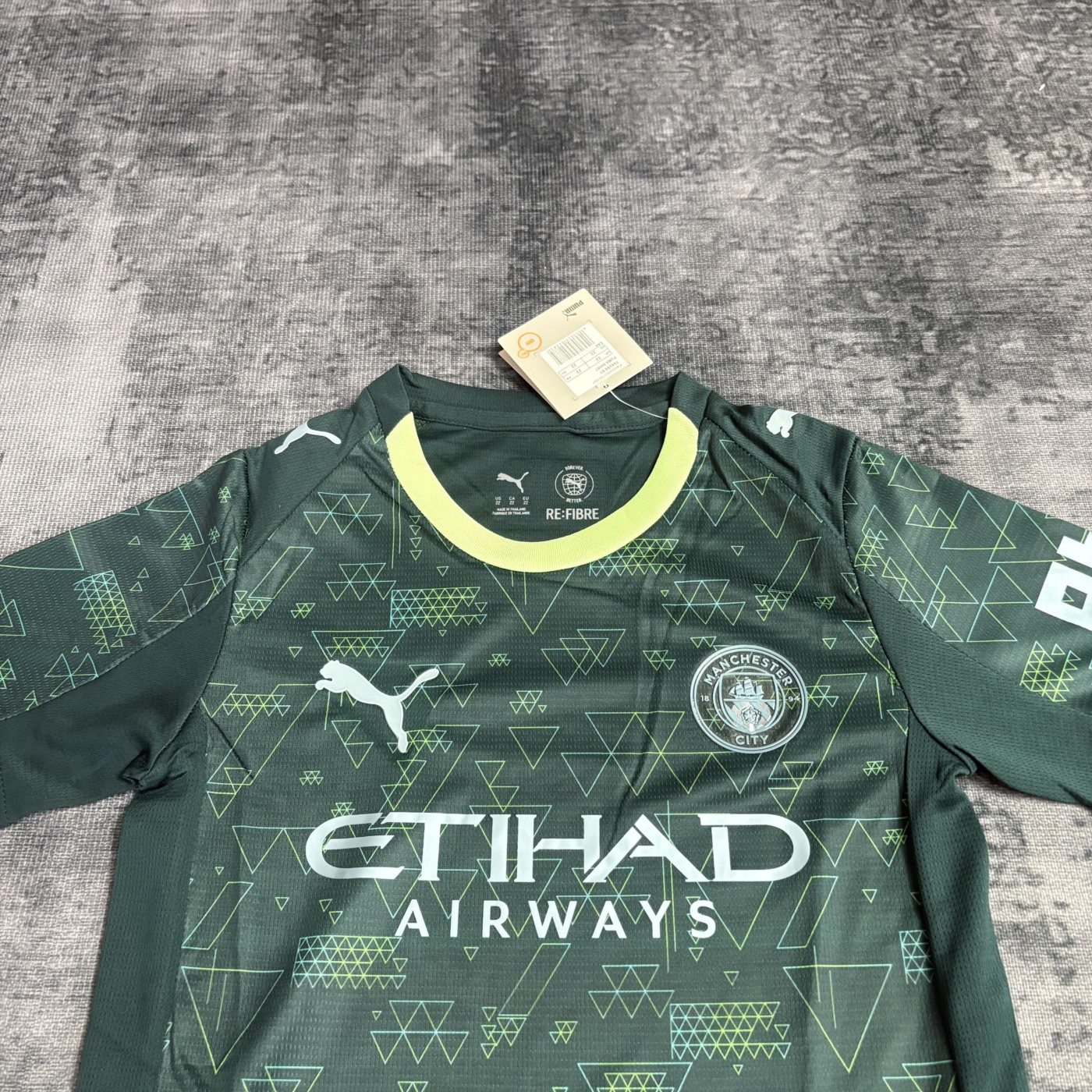 25/26 Manchester City Third Away jersey Kid Kits Size 16-28