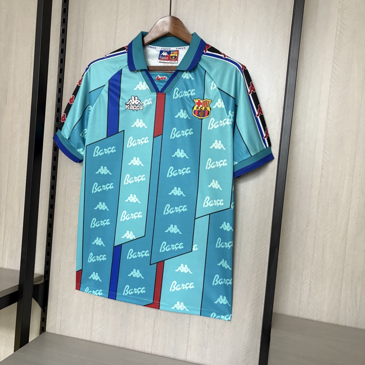 Retro Barcelona 96/97 away jersey Fan Version