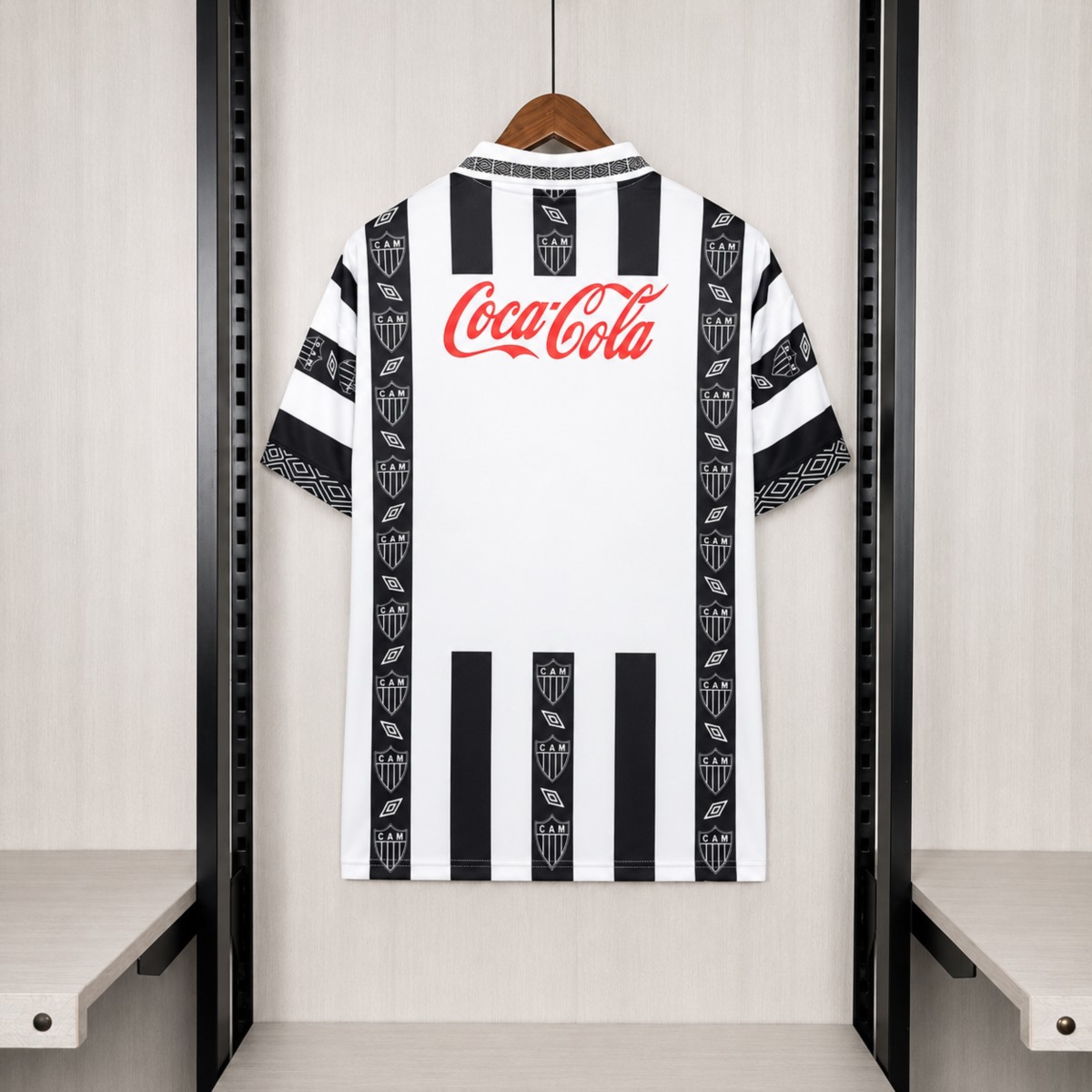 Retro 1995 Atletico Mineiro Home Jersey Fan Version