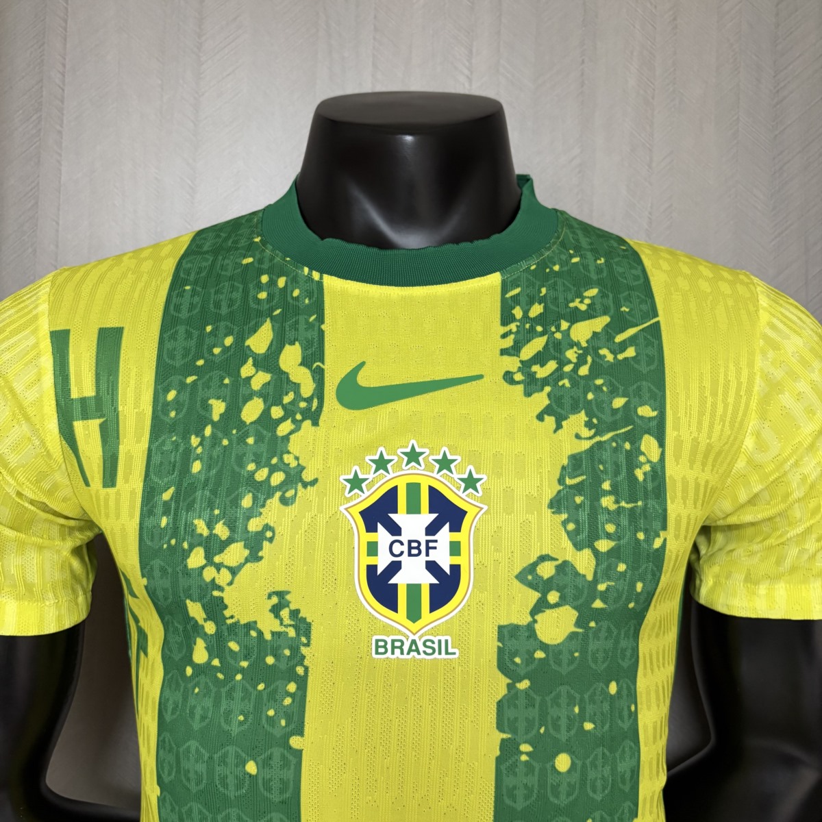2026 Brazil Special Edition Yellow  & Green Jersey Player Version