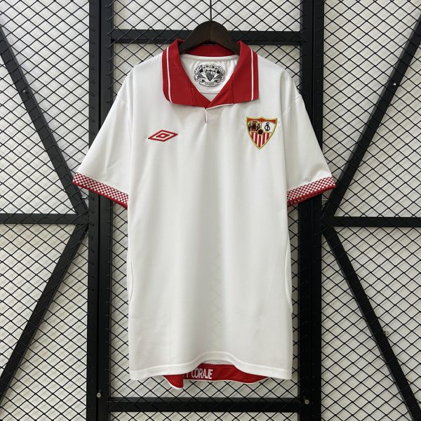 Retro Sevilla 2012-2013 Home Shirt, Fan Version, White