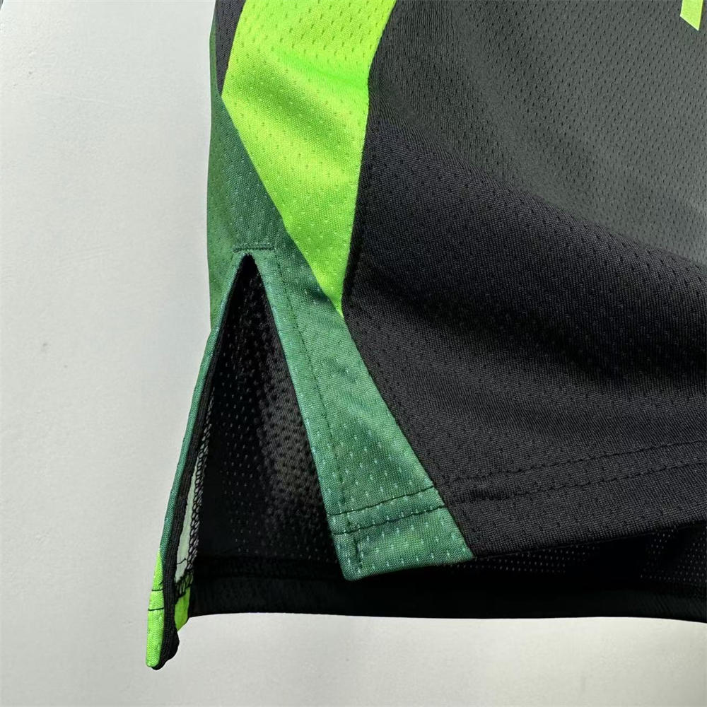 NBA  Boston Celtics 24/25 City Edition Round Neck Black Jersey TATUM#0 S-XXL