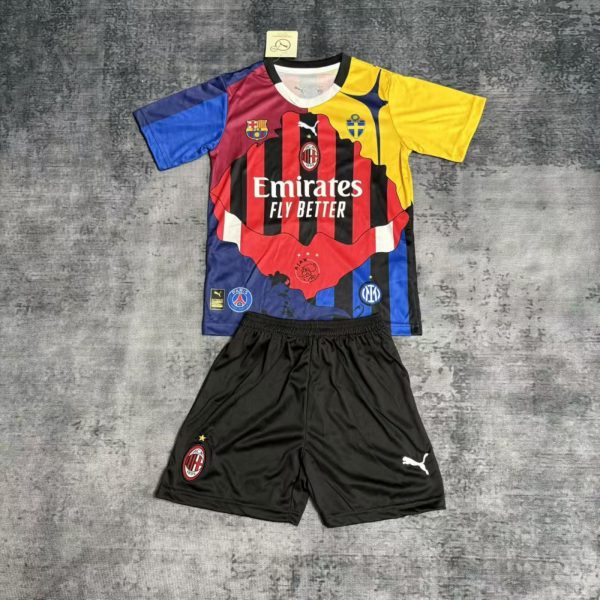 2025/26 AC Milan IBRAHIMOVIC Special Edition Kids Kits 16-28