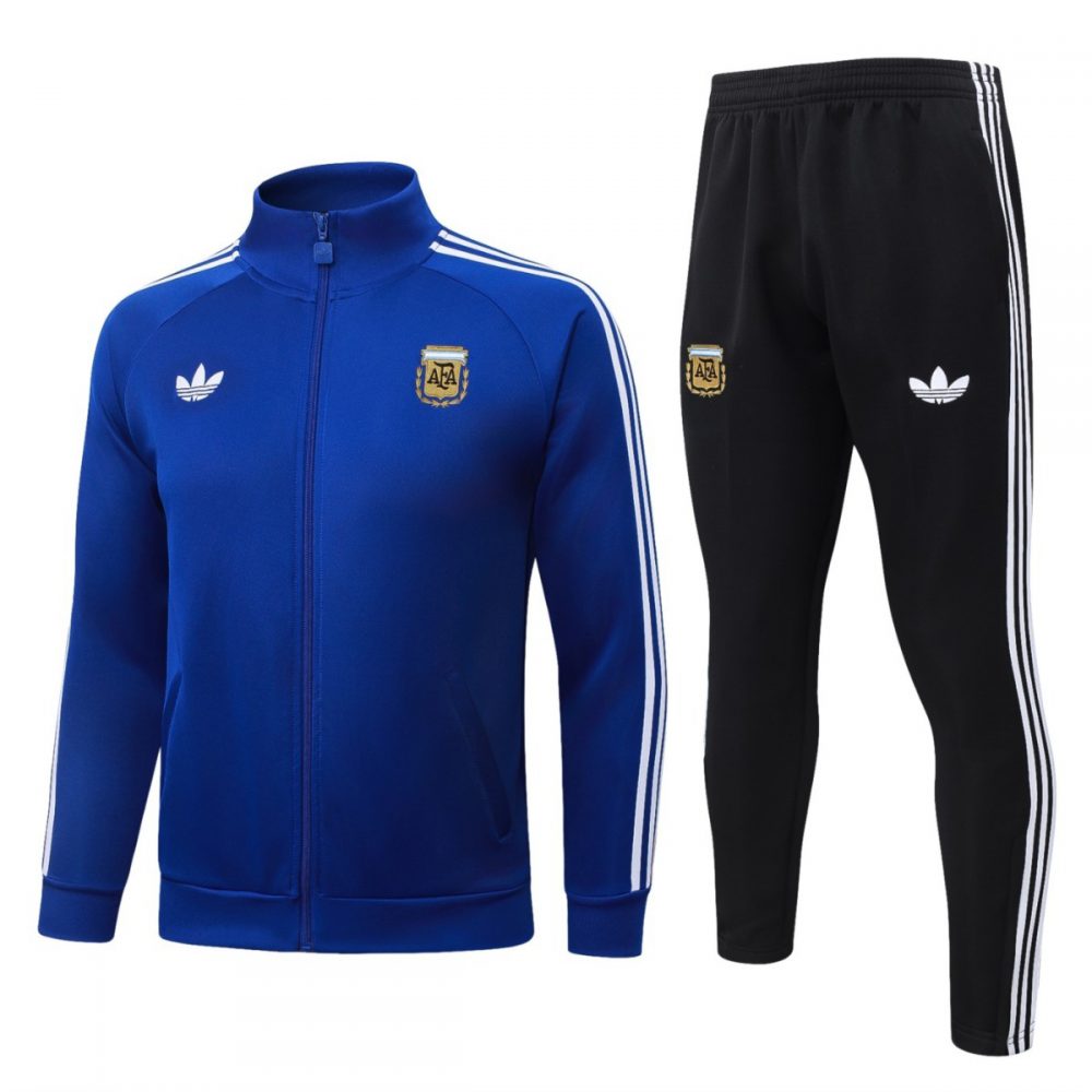 2026 Argentina Violet blue Jacket Training Suit Set