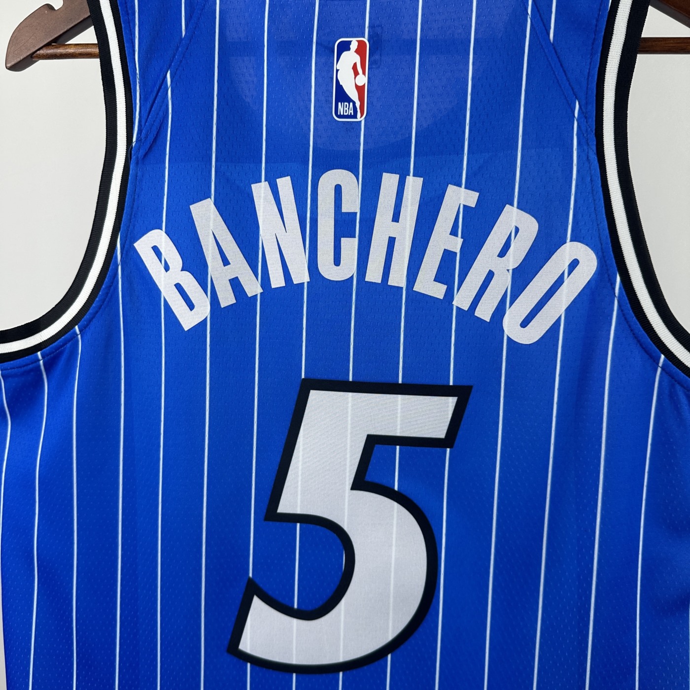 NBA Orlando Magic 2025/26 Round Neck Blue Jersey BANCHERO#5 S-XXL