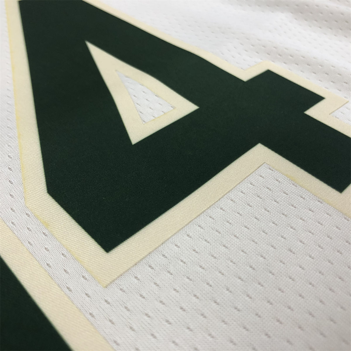 NBA Milwaukee Bucks V-Neck Beige jersey ANTETOKOUNMPO#34 S-XXL