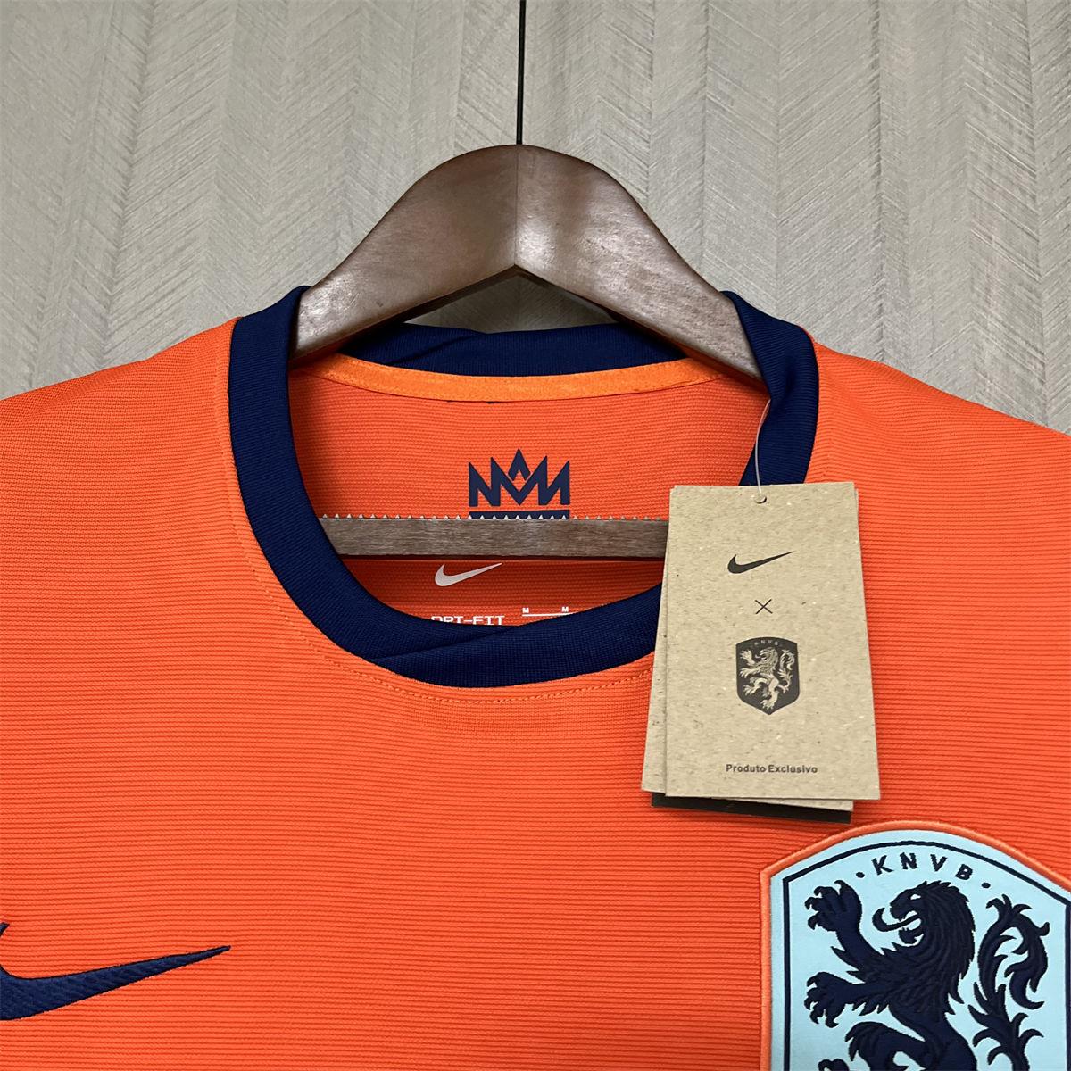 2024/25 Netherlands Euro Home Jersey Fan Version