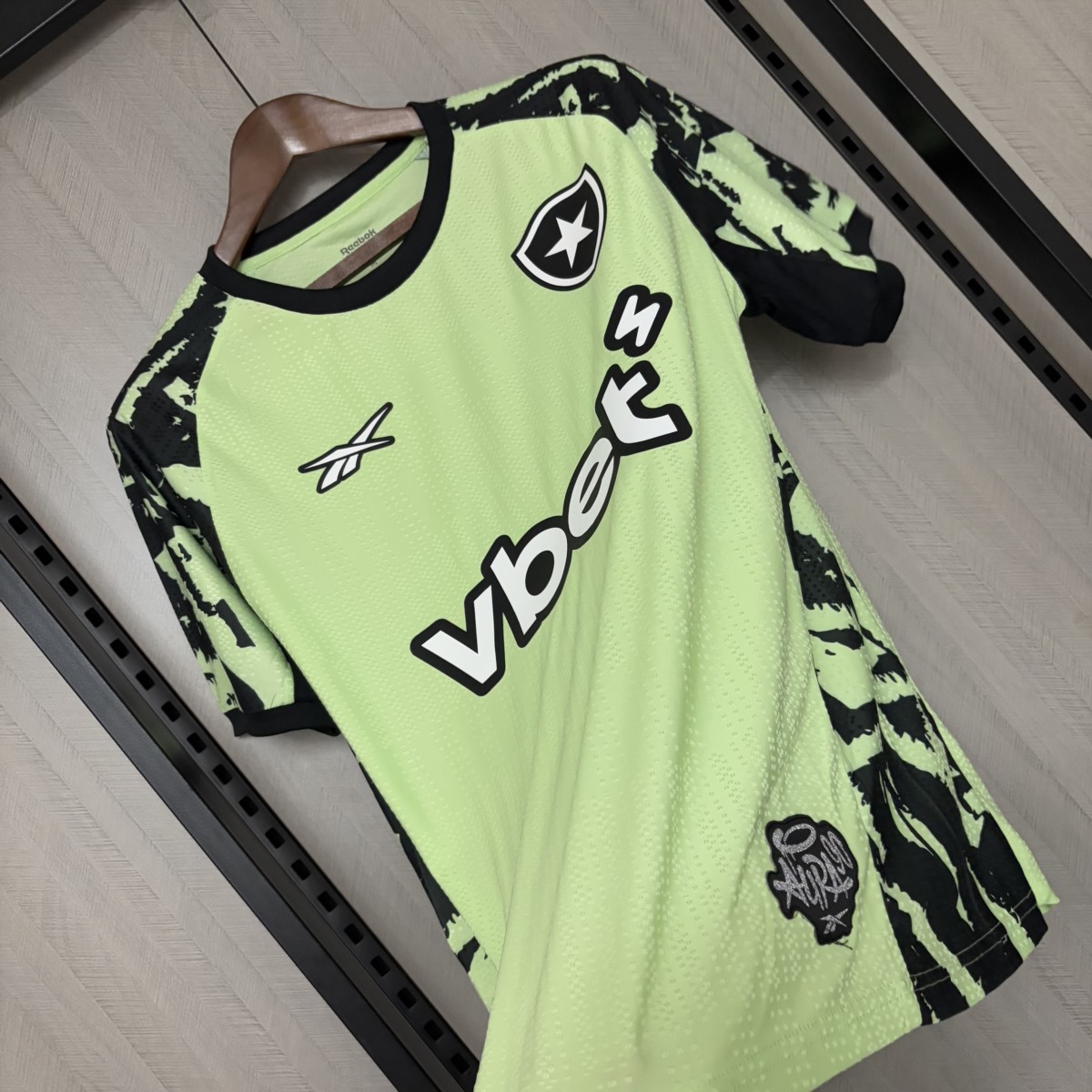 2025/26 Botafogo Pre-match training Light green jersey Fan version