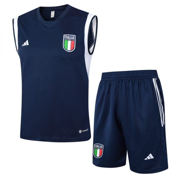 24/25 Italy Royal Blue Training Set Shirt and Shorts