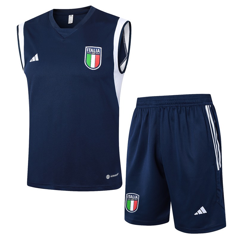 24/25 Italy Royal Blue Training Set Shirt and Shorts