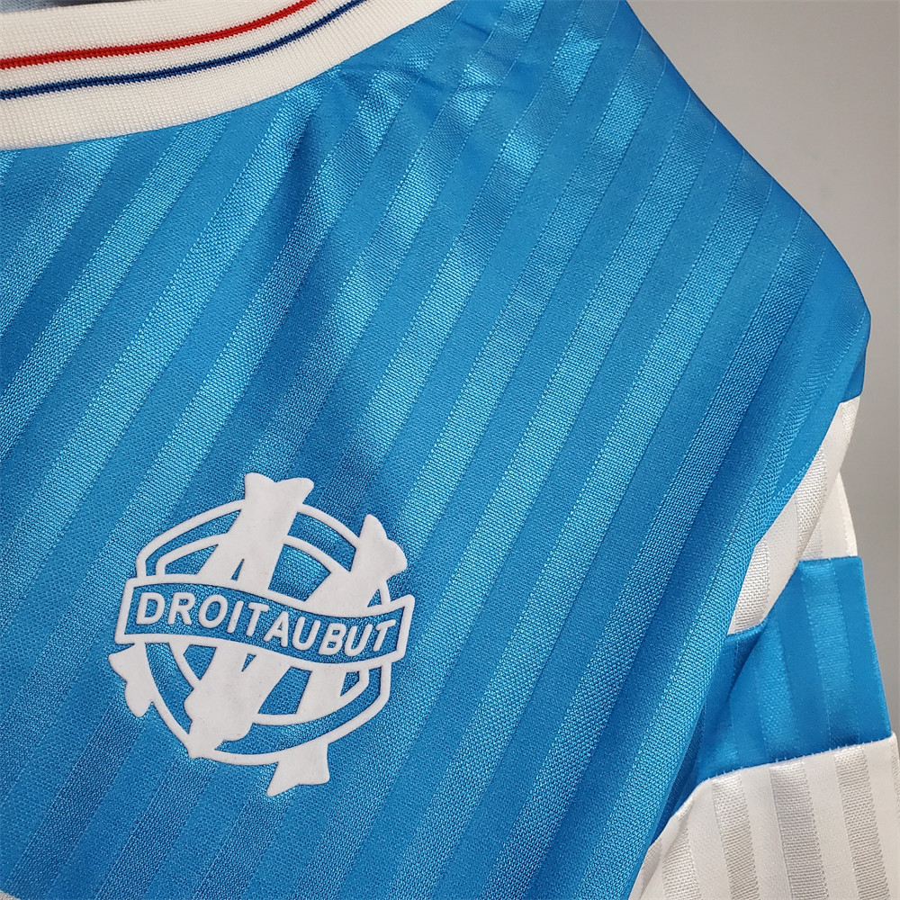 Retro Marseille 1990 Away jersey Fan Version