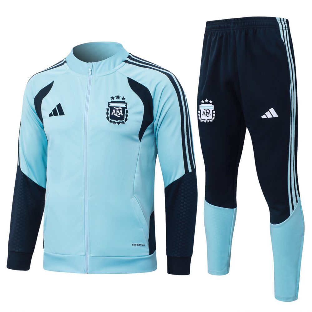 2026 Argentina Sky blue Jacket Training Suit Set