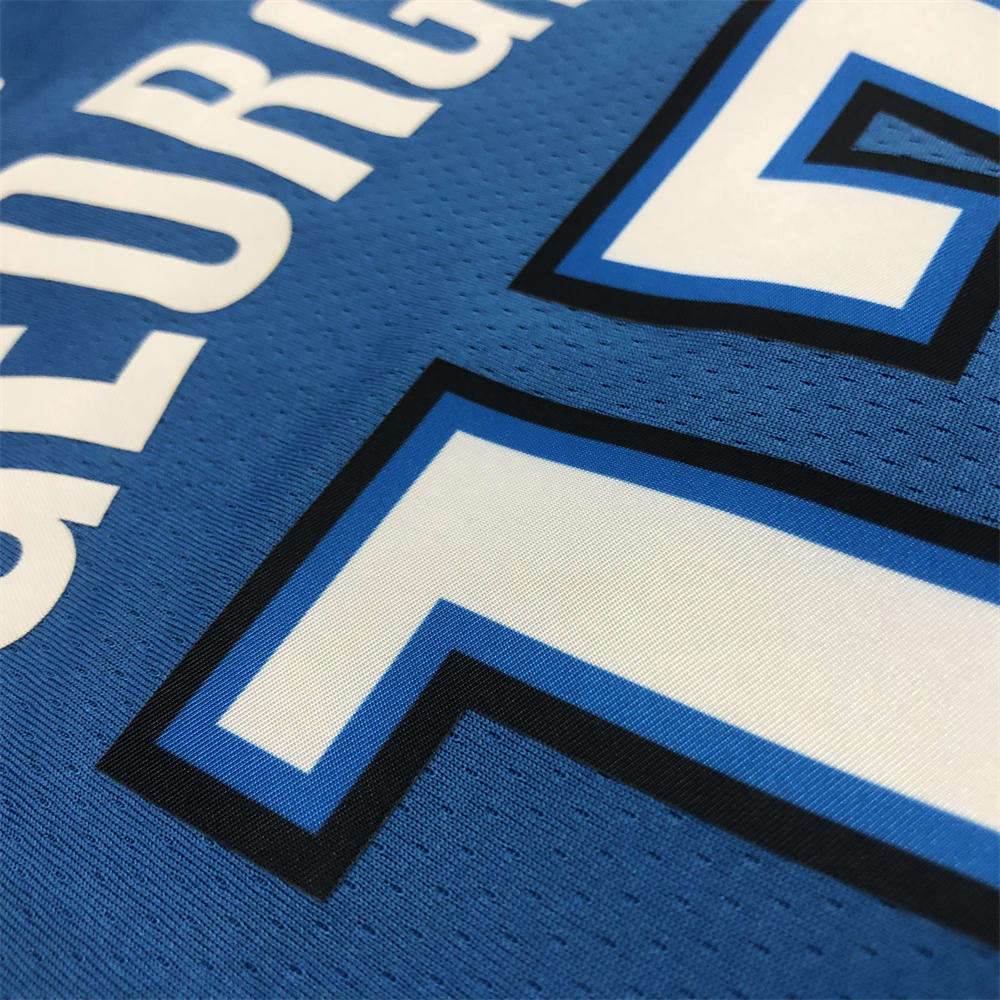 NBA Oklahoma City Thunder V-Neck Blue Jersey GEORGE#13 S-XXL
